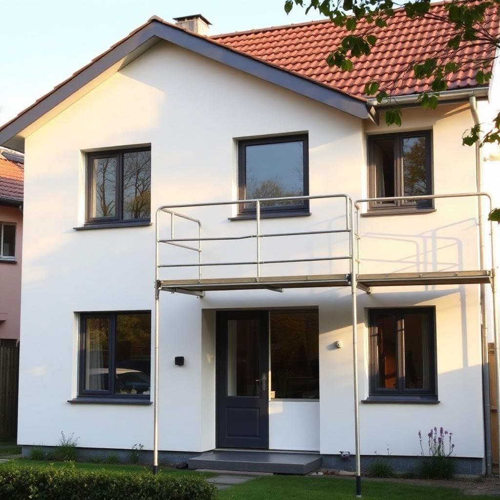 Fassaden- und Dachrenovierung Einfamilienhaus
